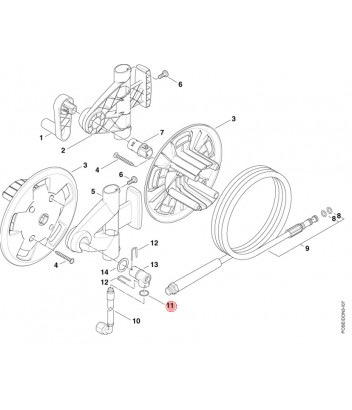 3002144 O-RING 14.3X2.4 NITRIL 70 SH NILFISK