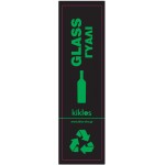 950-834 PREMIUM BLACK LABEL RECYCLING GLASS 8,5x33cm VIOMES