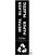 950-811 PREMIUM BLACK LABEL RECYCLING METAL GLASS PAPER PLASTIC 8,5x33cm VIOMES
