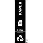 950-812 PREMIUM BLACK LABEL RECYCLING PAPER 8,5x33cm VIOMES