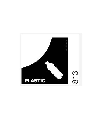 951-813 PREMIUM TOP BLACK LABEL RECYCLING PLASTIC 13x13cm VIOMES