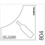 951-804 PREMIUM TOP WHITE LABEL RECYCLING GLASS 13x13cm VIOMES