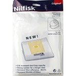 22380901 ΦΙΛΤΡΟΣΑΚΟΙ COMPACT (5 ΤΕΜ) + micro filter NILFISK