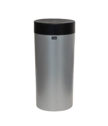 330.7-200 ΚΑΔΟΣ ΠΛΑΣΤΙΚΟΣ DECO SWING INOX ΠΑΛΛΟΜΕΝΟ ΚΑΠΑΚΙ Ø30xh65cm 36LT VIOMES