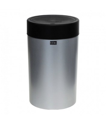 328.7-200 ΚΑΔΟΣ ΠΛΑΣΤΙΚΟΣ DECO SWING INOX ΠΑΛΛΟΜΕΝΟ ΚΑΠΑΚΙ Ø30xh50cm 28LT VIOMES