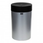 328.7-200 ΚΑΔΟΣ ΠΛΑΣΤΙΚΟΣ DECO SWING INOX ΠΑΛΛΟΜΕΝΟ ΚΑΠΑΚΙ Ø30xh50cm 28LT ΒΙΟΜΕΣ