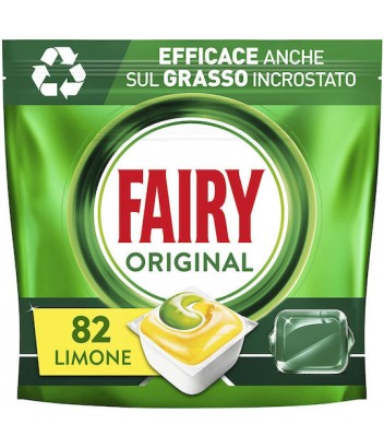 FAIRY ALL IN ONE 82 ΤΑΜΠΛΕΤΕΣ LEMON 1108gr