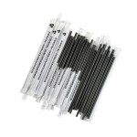 ΚΑΛΑΜΑΚΙΑ ΕΠΑΝΑΧΡΗΣΙΜΟΠΟΙΟΥΜΕΝΑ FRAPE ΙΣΙΟ ΜΑΥΡΟ 5mm 23cm ΕΝΑ ΕΝΑ 1000ΤΜΧ TEFACO