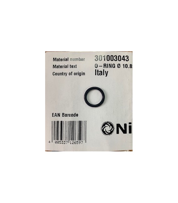 301003043 O-RING 0 10.82x1.78 NILFISK