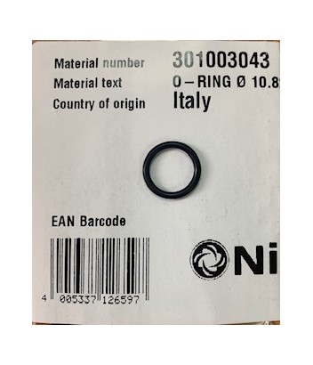301003043 O-RING 0 10.82x1.78 NILFISK