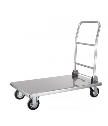 ΚΑΡΟΤΣΑΚΙ ΜΕΤΑΦΟΡΑΣ INOX ΣΠΑΣΤΟ ΧΕΡΟΥΛΙ 55x90cm 250kg