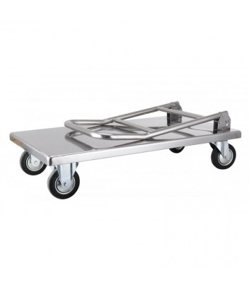 ΚΑΡΟΤΣΑΚΙ ΜΕΤΑΦΟΡΑΣ INOX ΣΠΑΣΤΟ ΧΕΡΟΥΛΙ 55x90cm 250kg