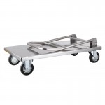 ΚΑΡΟΤΣΑΚΙ ΜΕΤΑΦΟΡΑΣ INOX ΣΠΑΣΤΟ ΧΕΡΟΥΛΙ 55x90cm 250kg