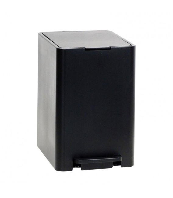 185-02 ΚΑΔΟΣ ΜΕ ΠΕΝΤΑΛ SOFT CLOSE ΠΛΑΣΤΙΚΟΣ ΜΑΥΡΟΣ 7LT VIOMES