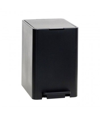 185-02 ΚΑΔΟΣ ΜΕ ΠΕΝΤΑΛ SOFT CLOSE ΠΛΑΣΤΙΚΟΣ ΜΑΥΡΟΣ 7LT VIOMES