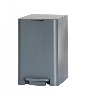 185-58 ΚΑΔΟΣ ΜΕ ΠΕΝΤΑΛ SOFT CLOSE ΠΛΑΣΤΙΚΟΣ ΓΚΡΙ 7LT VIOMES