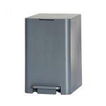 185-58 ΚΑΔΟΣ ΜΕ ΠΕΝΤΑΛ SOFT CLOSE ΠΛΑΣΤΙΚΟΣ ΓΚΡΙ 7LT ΒΙΟΜΕΣ