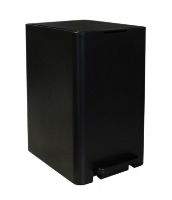 186-02 ΚΑΔΟΣ ΜΕ ΠΕΝΤΑΛ SOFT CLOSE ΠΛΑΣΤΙΚΟΣ ΜΑΥΡΟΣ 10LT VIOMES