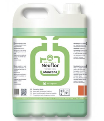 NEUFLOR MANZANA ΜΑΛΑΚΤΙΚΟ ΜΕ ΑΡΩΜΑ ΠΡΑΣΙΝΟ ΜΗΛΟ 5LT INDUQUIM