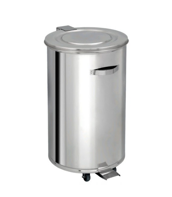 ΚΑΔΟΣ ΑΠΟΡΡΙΜΑΤΩΝ 70cmx38cm INOX 304 70LT SILVER