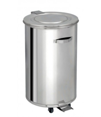 ΚΑΔΟΣ ΑΠΟΡΡΙΜΑΤΩΝ 70cmx38cm INOX 304 70LT SILVER