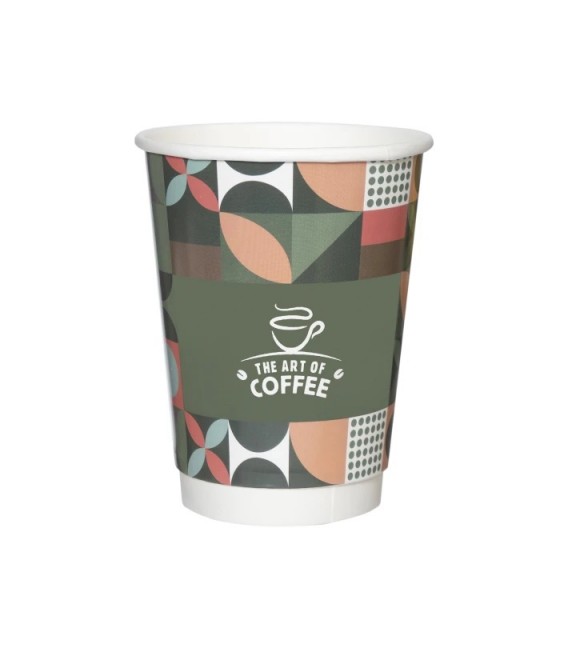 ΠΟΤΗΡΙ ΧΑΡΤΙΝΟ ART OF COFFEE DW-12 300ml 25TMX TEFACO