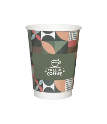 ΠΟΤΗΡΙ ΧΑΡΤΙΝΟ ART OF COFFEE DW-12 300ml 25TMX TEFACO