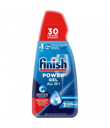 FINISH ΥΓΡΟ ΠΛΥΝΤΗΡΙΟΥ ΠΙΑΤΩΝ POWER GEL ALL IN 1 REGULAR 600ml