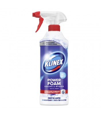 KLINEX ΚΑΘΑΡΙΣΤΙΚΟ ΜΠΑΝΙΟΥ POWER FOAM ARCTIC FRESH 435ml