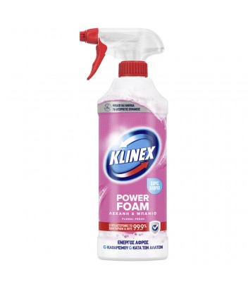 KLINEX ΚΑΘΑΡΙΣΤΙΚΟ ΜΠΑΝΙΟΥ POWER FOAM FLORAL FRESH 435ml