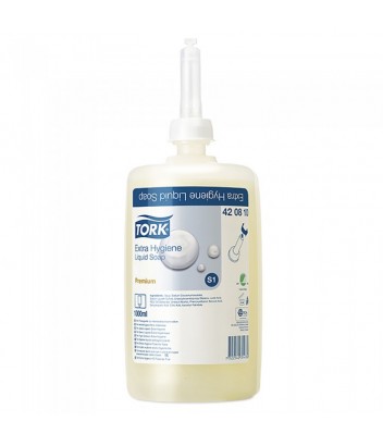 420810 LIQUID SOAP  EXTRA HYGIENE ΥΓΡΟ ΚΡΕΜΟΣΑΠΟΥΝΟ 1LT TORK