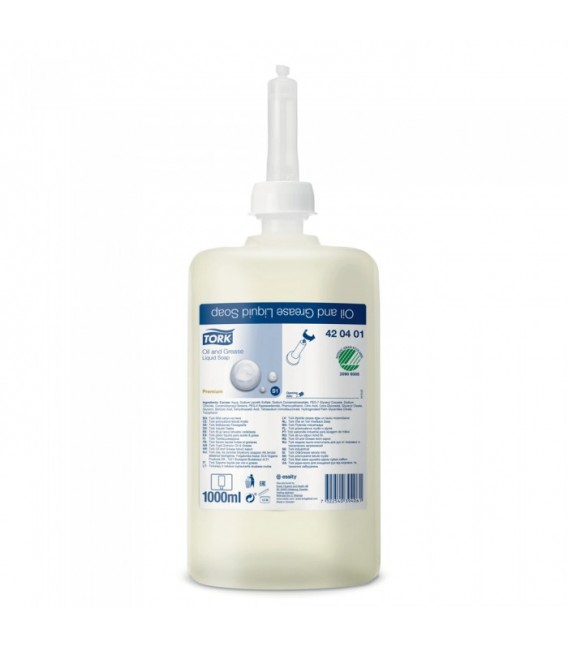 420401 LIQUID SOAP OIL & GREASE ΥΓΡΟ ΚΡΕΜΟΣΑΠΟΥΝΟ 1LT ECO TORK
