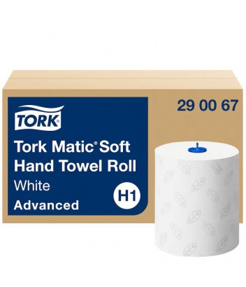 290067 ΡΟΛΟ ΧΕΙΡΟΠΕΤΣΕΤΑ ADVANCED WHITE MATIC H1 6x150m 2P TORK