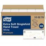100278 ΧΕΙΡΟΠΕΤΣΕΤΑ ΖΙΚ-ΖΑΚ XPRESS EXTRA SOFT PREMIUM WHITE H3 15x200 2P TORK