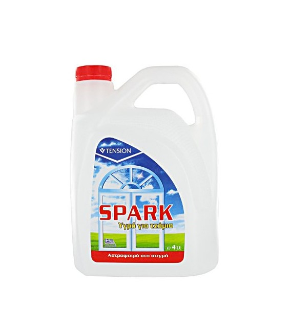 YΓΡΟ ΤΖΑΜΙΩΝ ΛΕΥΚΟ ΜΕ ΑΜΜΩΝΙΑ 4LT SPARK