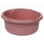 360-76 ΛΕΚΑΝΗ ΣΤΡΟΓΓΥΛΗ ΡΟΖ ΣΚΟΥΡΟ ORA ⌀26×H12 4LT ΒΙΟΜΕΣ