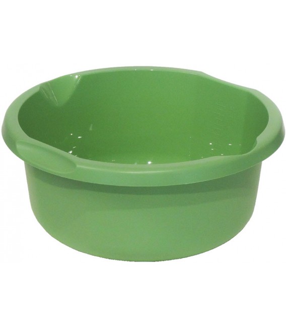 362-27 ΛΕΚΑΝΗ ΣΤΡΟΓΓΥΛΗ ORA ΠΡΑΣΙΝΟ ΕΛΙΑΣ ⌀36×H15.5 9,5LT ΒΙΟΜΕΣ