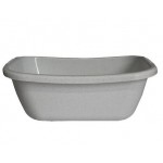 115-50 ΛΕΚΑΝΗ ΟΒΑΛ ΓΚΡΙ 56×41×H21 26LT ΒΙΟΜΕΣ