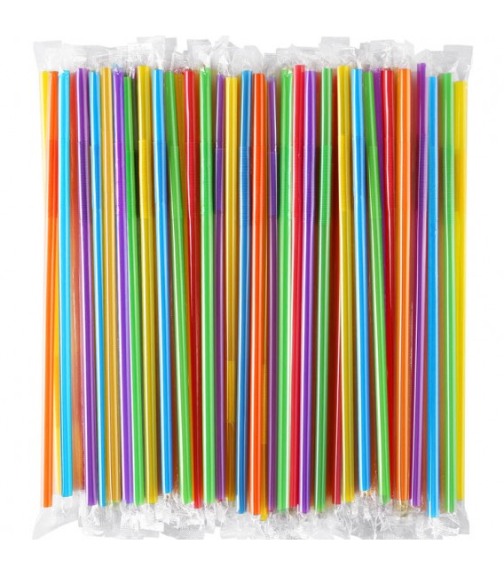 ΚΑΛΑΜΑΚΙΑ ΠΛΑΣΤΙΚΑ ΕΠΑΝΑΧΡΗΣΙΜΟΠΟΙΟΥΜΕΝΑ FRAPE ΣΠΑΣΤΟ 1/1 5mm 24cm 100ΤΜΧ