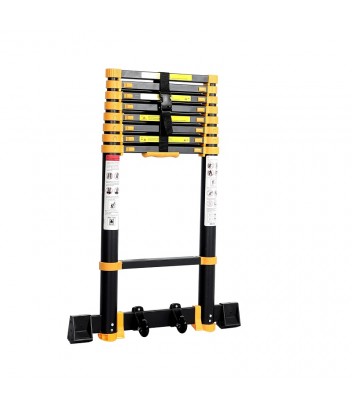 CM109AL ΤΗΛΕΣΚΟΠΙΚΗ ΣΚΑΛΑ ΑΛΟΥΜΙΝΙΟΥ TELESMART ΜΕ 9 ΣΚΑΛΙΑ ΜΕΓΙΣΤΟ ΥΨΟΣ  3.50m PALBEST