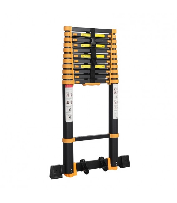 ΤΗΛΕΣΚΟΠΙΚΗ ΣΚΑΛΑ ΑΛΟΥΜΙΝΙΟΥ TELESMART  ΜΕ 12 ΣΚΑΛΙΑ ΜΕΓΙΣΤΟ ΥΨΟΣ  4.70m PALBEST