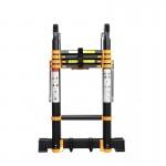 CM705AL ΤΗΛΕΣΚΟΠΙΚΗ ΣΚΑΛΑ ΑΛΟΥΜΙΝΙΟΥ ΔΙΠΛΟΥ ΣΥΝΔΥΑΣΜΟΥ TELESMART ΜΕ 5+5 ΣΚΑΛΙΑ ΜΕΓΙΣΤΟ ΥΨΟΣ  3.20m PALBEST