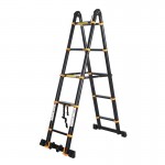 CM705AL ΤΗΛΕΣΚΟΠΙΚΗ ΣΚΑΛΑ ΑΛΟΥΜΙΝΙΟΥ ΔΙΠΛΟΥ ΣΥΝΔΥΑΣΜΟΥ TELESMART ΜΕ 5+5 ΣΚΑΛΙΑ ΜΕΓΙΣΤΟ ΥΨΟΣ  3.20m PALBEST