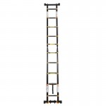 CM705AL ΤΗΛΕΣΚΟΠΙΚΗ ΣΚΑΛΑ ΑΛΟΥΜΙΝΙΟΥ ΔΙΠΛΟΥ ΣΥΝΔΥΑΣΜΟΥ TELESMART ΜΕ 5+5 ΣΚΑΛΙΑ ΜΕΓΙΣΤΟ ΥΨΟΣ  3.20m PALBEST