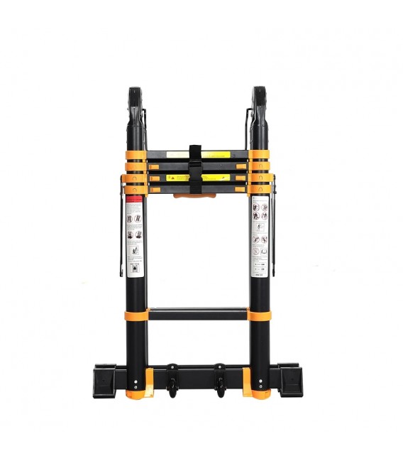 CM706AL ΤΗΛΕΣΚΟΠΙΚΗ ΣΚΑΛΑ ΑΛΟΥΜΙΝΙΟΥ ΔΙΠΛΟΥ ΣΥΝΔΥΑΣΜΟΥ TELESMART ΜΕ 6+6 ΣΚΑΛΙΑ ΜΕΓΙΣΤΟ ΥΨΟΣ  4.90m PALBEST