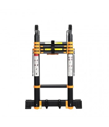 CM706AL ΤΗΛΕΣΚΟΠΙΚΗ ΣΚΑΛΑ ΑΛΟΥΜΙΝΙΟΥ ΔΙΠΛΟΥ ΣΥΝΔΥΑΣΜΟΥ TELESMART ΜΕ 6+6 ΣΚΑΛΙΑ ΜΕΓΙΣΤΟ ΥΨΟΣ  4.90m PALBEST