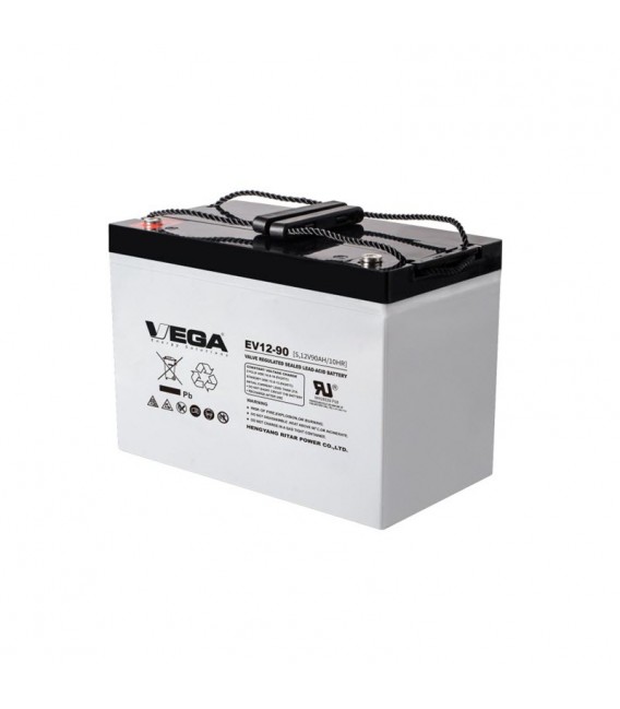 ΜΠΑΤΑΡΙΑ GEL 12V 90AH L260mm-W169mm-H216mm RITAR EV12-90S AGM