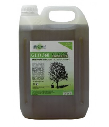 GLO360 HAIR & BODY SHOWER OLIVE OIL 5LT GLOCHEM