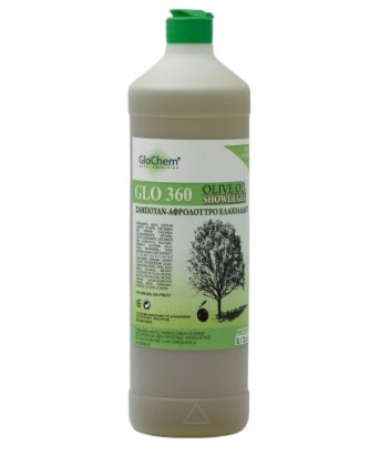 GLO360 HAIR & BODY SHOWER OLIVE OIL 1LT GLOCHEM