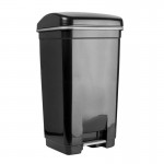 146-02 ΚΑΔΟΣ ΑΠΟΡΡΙΜΑΤΩΝ ΜΕ ΠΕΝΤΑΛ ΠΛΑΣΤΙΚΟΣ ΜΑΥΡΟΣ 40LT ΒΙΟΜΕΣ